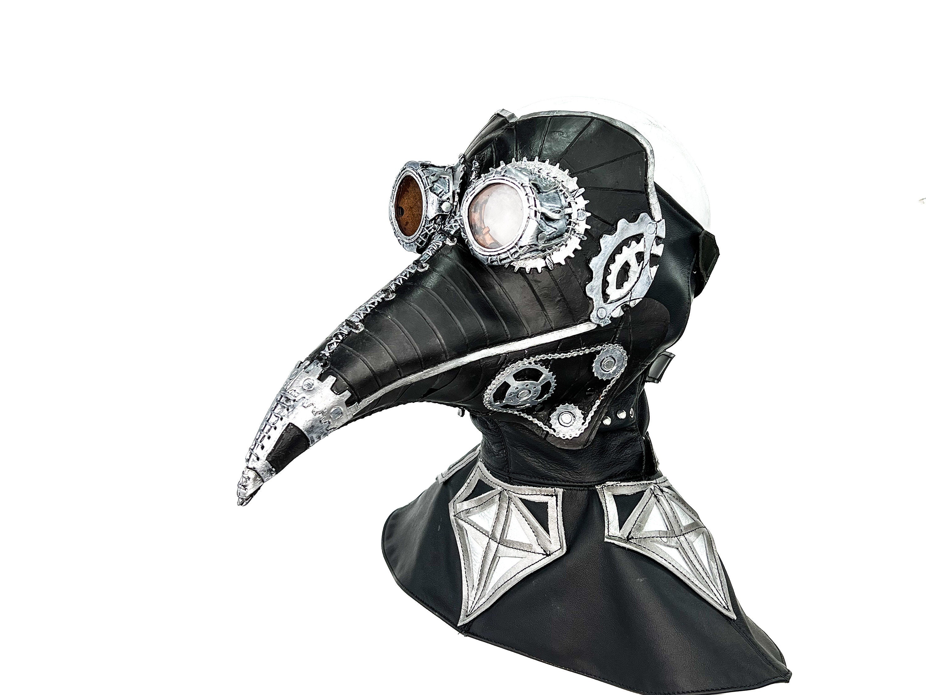 The Plague - Genuine Leather Mask Rockwell Masks