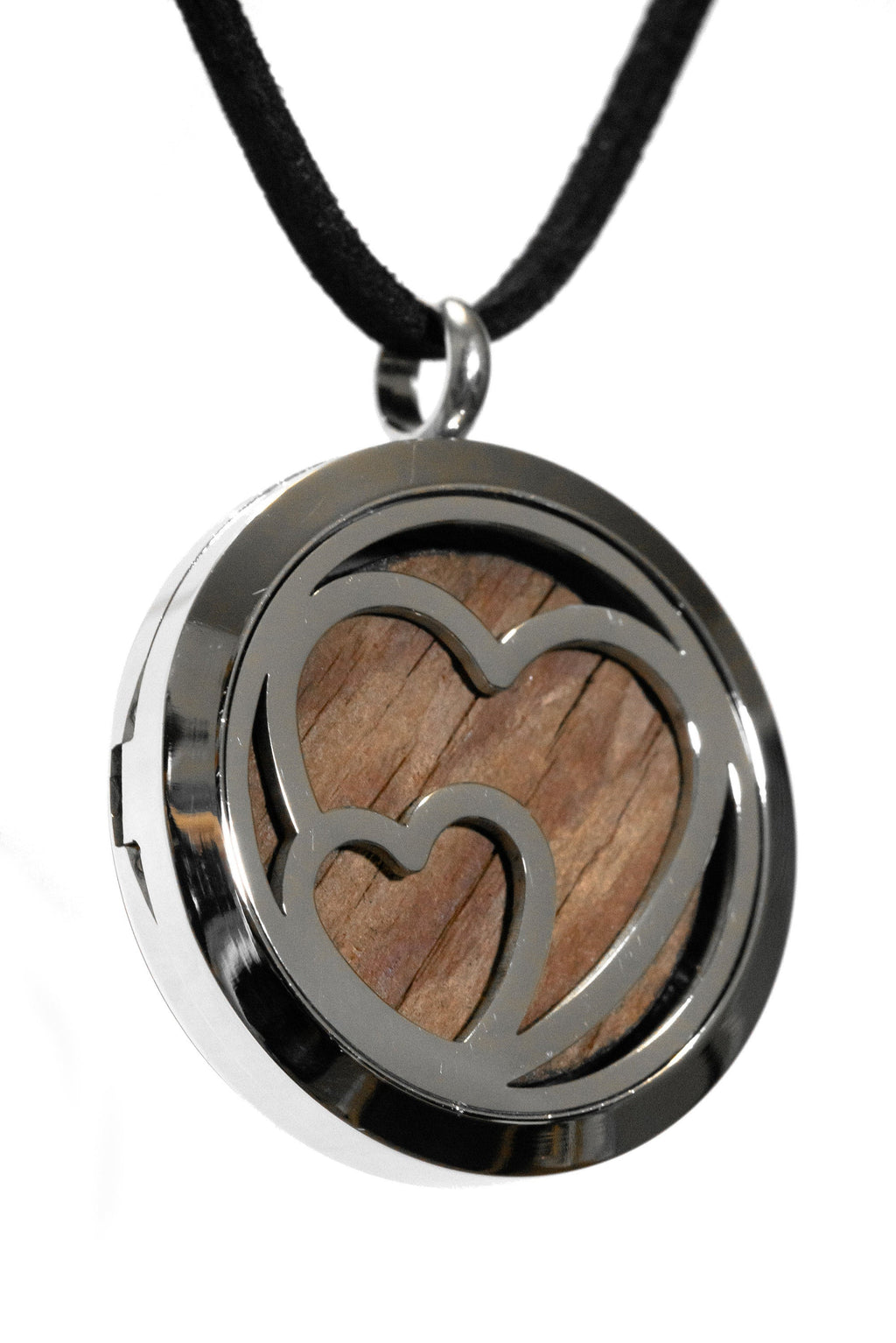 1969 Woodstock Stage Heart Locket Necklace Peace Of Stage LLC