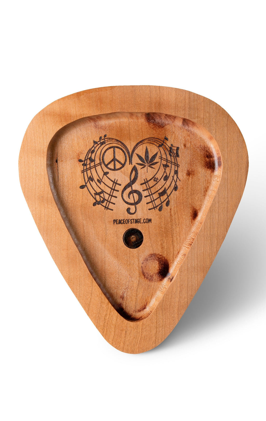 Wooden Cigarette Rolling Trays with Piece of 1969 Woodstock Stage Embedded (Choose From 4 Styles) Peace Of Stage LLC