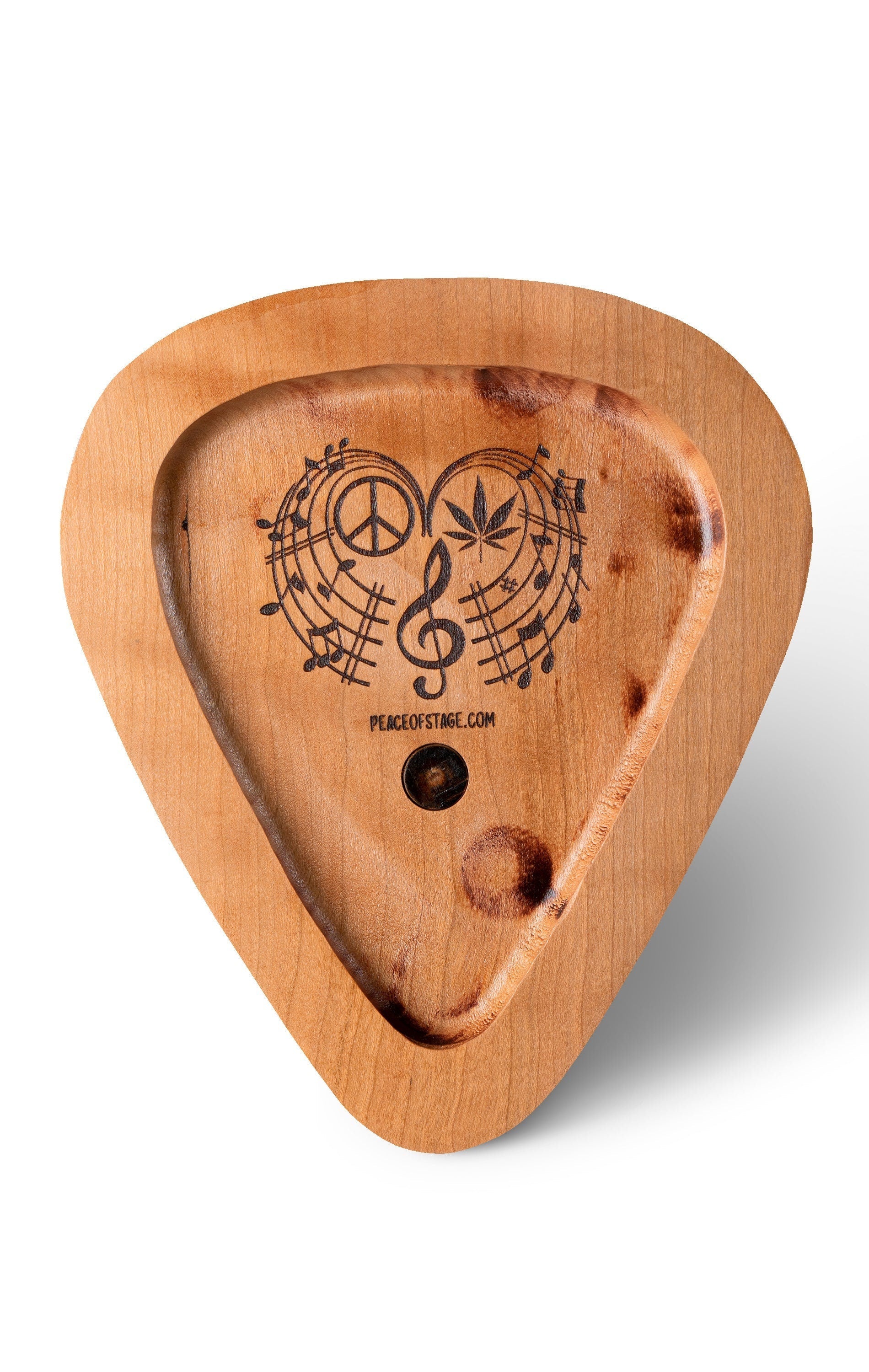 Wooden Cigarette Rolling Trays with Piece of 1969 Woodstock Stage Embedded (Choose From 4 Styles) Peace Of Stage LLC