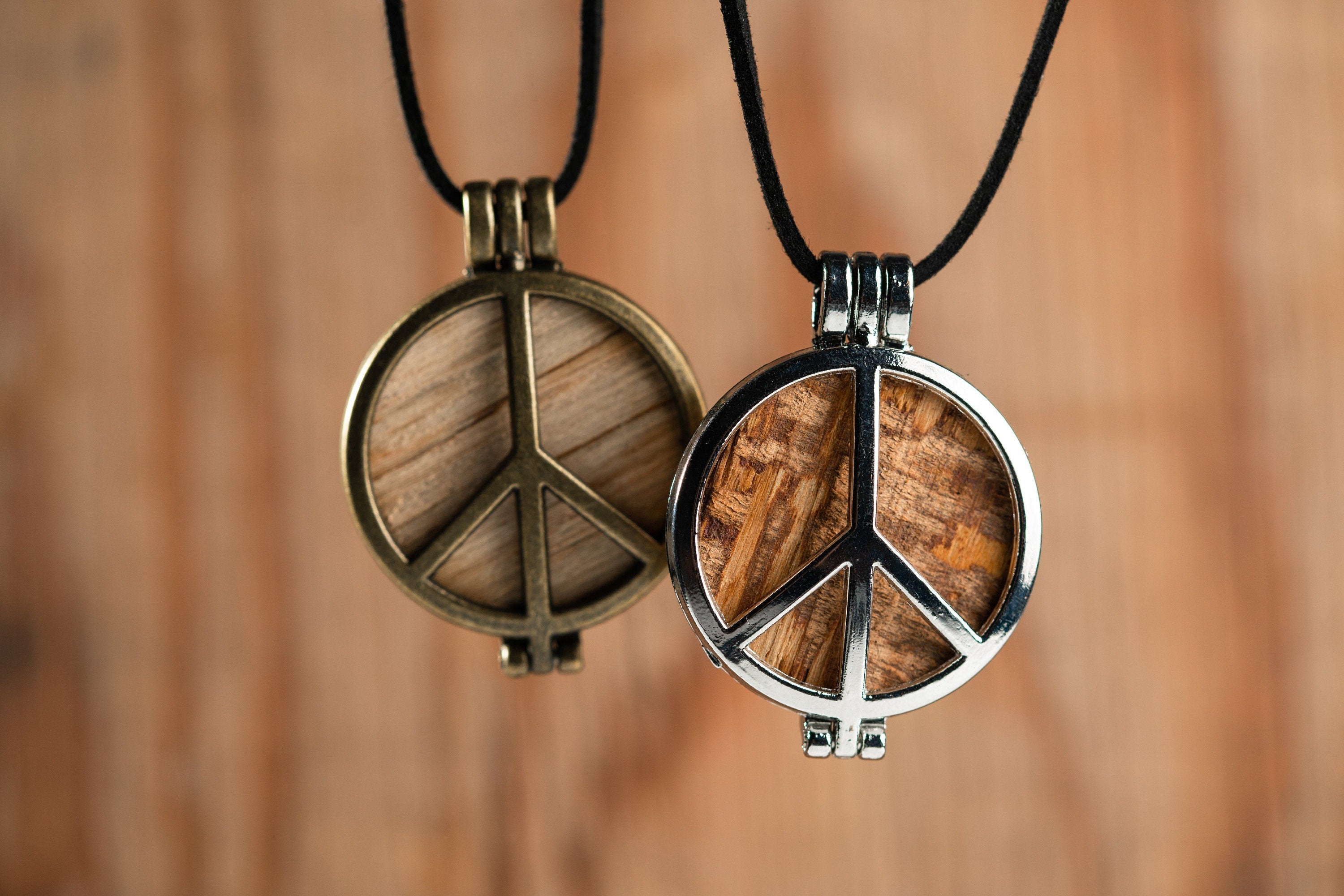 1969 Woodstock Stage Peace Sign Pendant Necklace Peace Of Stage LLC