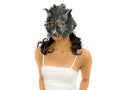 Feline Silver Handmade Genuine Leather Rockwell Masks