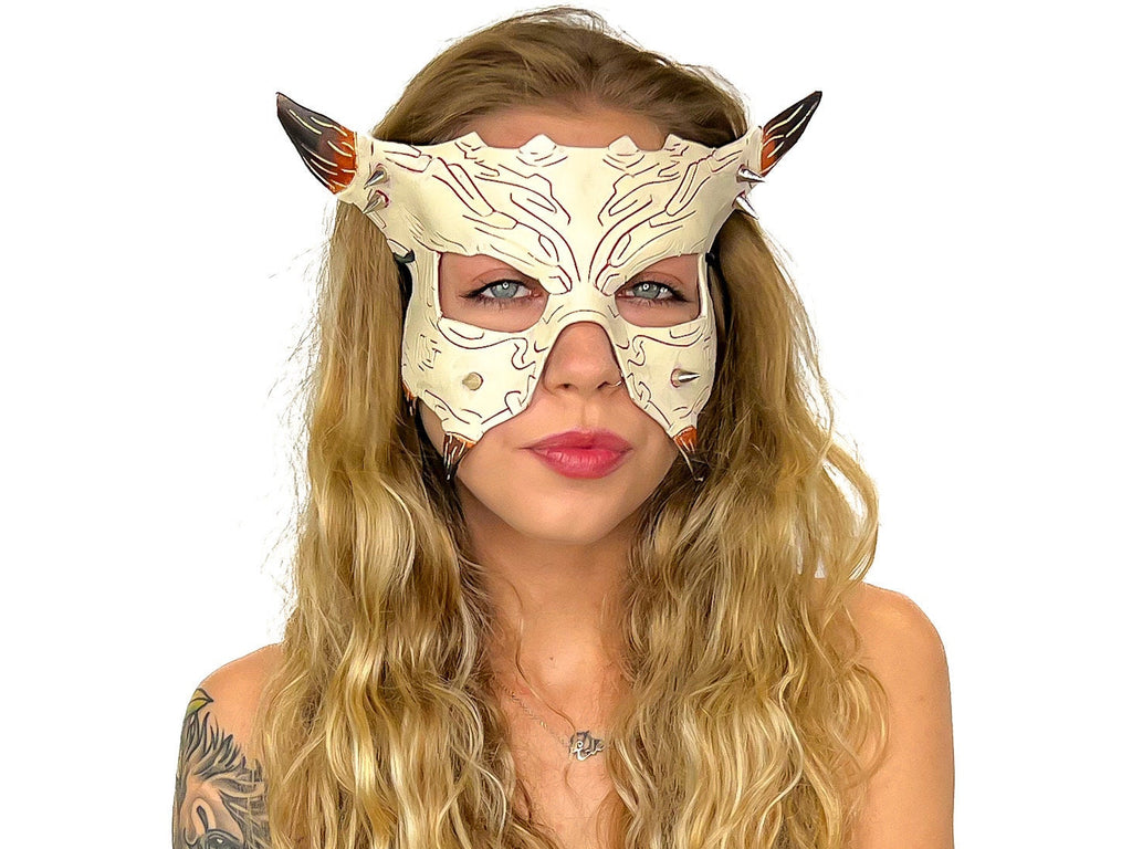 Handmade Genuine Leather Mask Rockwell Masks