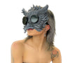 Black Raven Goggles Handmade Genuine Leather Mask Rockwell Masks