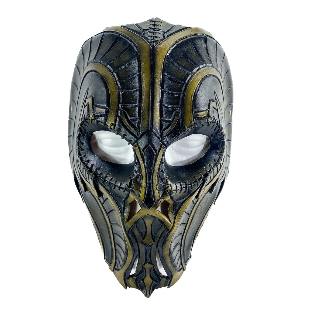 Handmade Genuine Leather Mask in Natural Colors Rockwell Masks