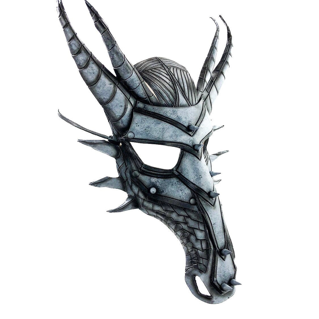 Dragon Handmade Genuine Leather Mask Rockwell Masks