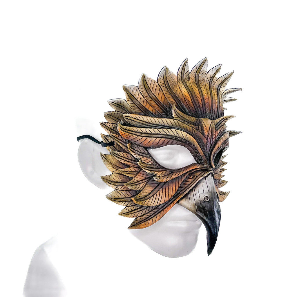 Hawk Handmade Genuine Leather Mask Rockwell Masks