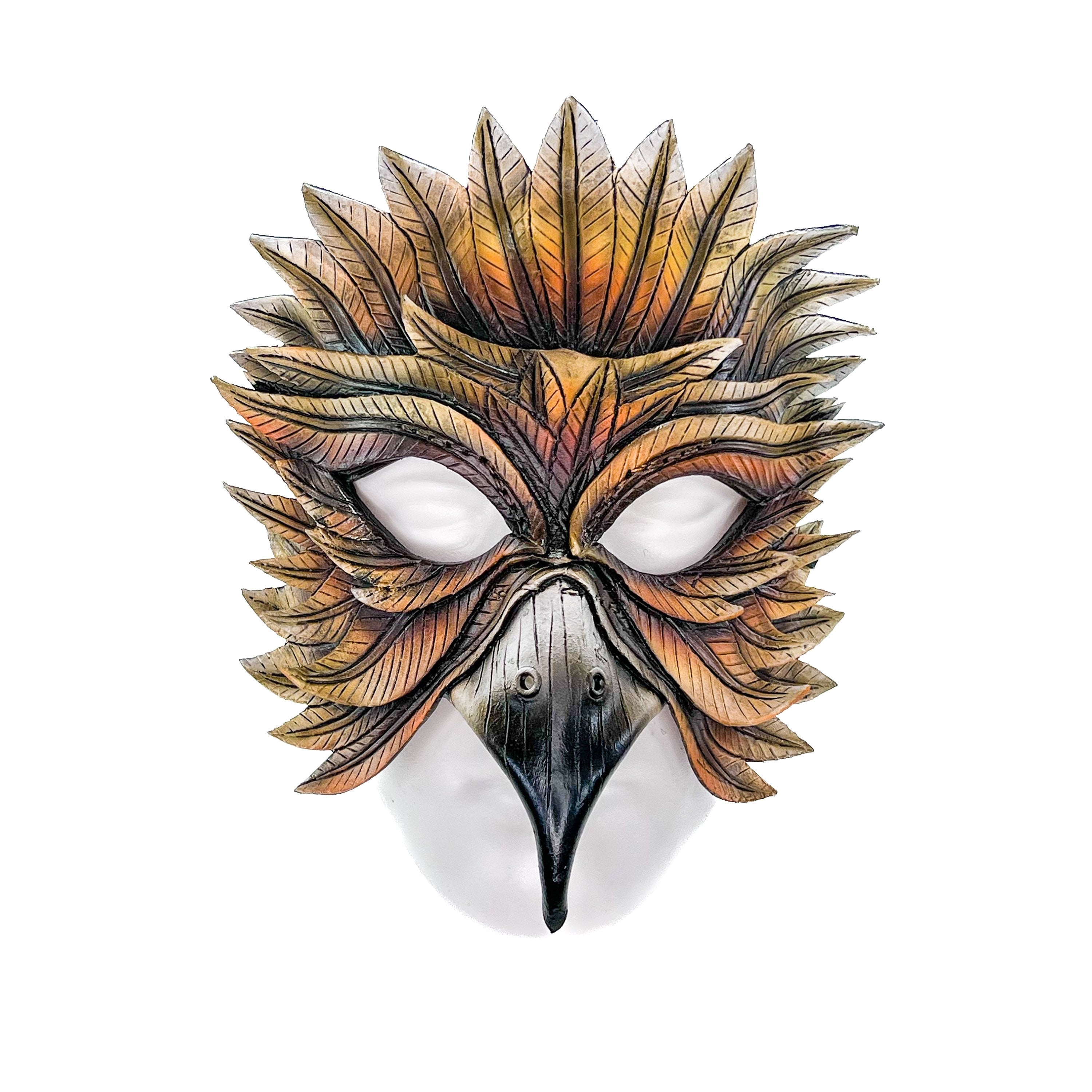 Hawk Handmade Genuine Leather Mask Rockwell Masks