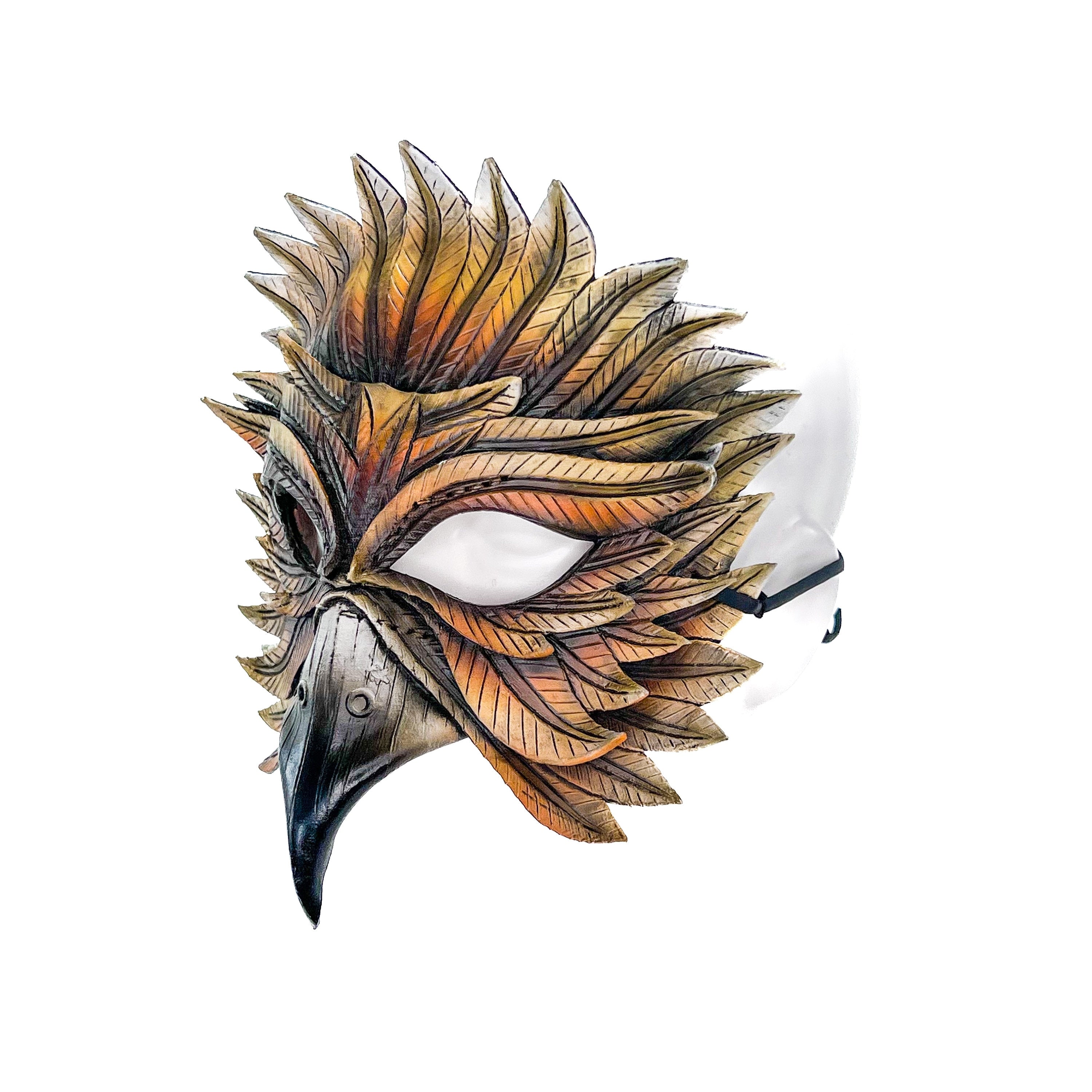 Hawk Handmade Genuine Leather Mask Rockwell Masks