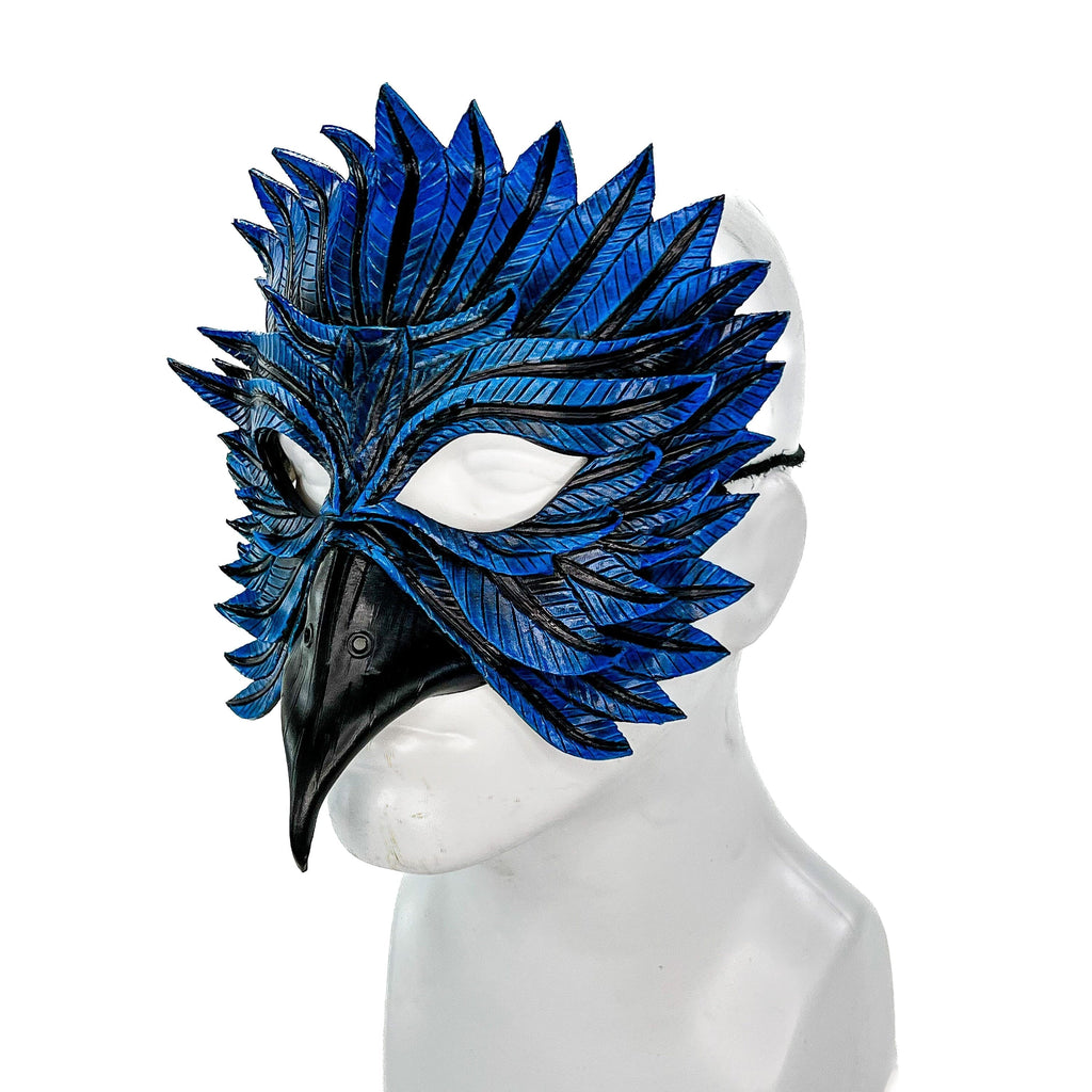 Bluebird Handmade Genuine Leather Mask Rockwell Masks