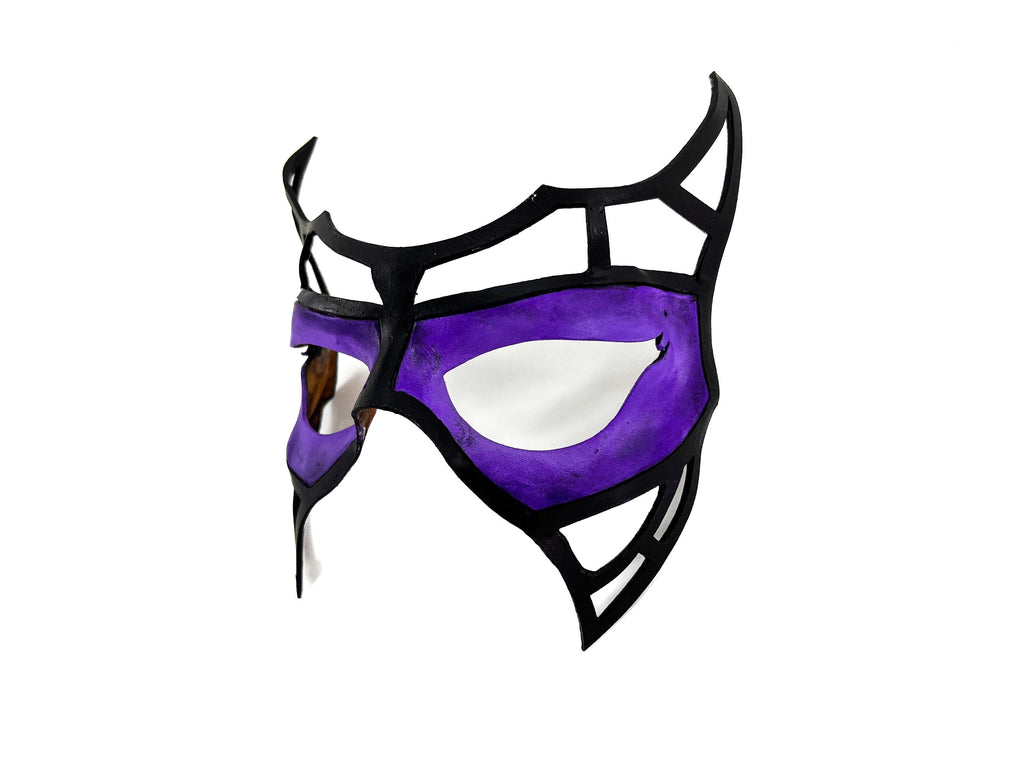 Evil Royalty Handmade Genuine Leather Mask Rockwell Masks