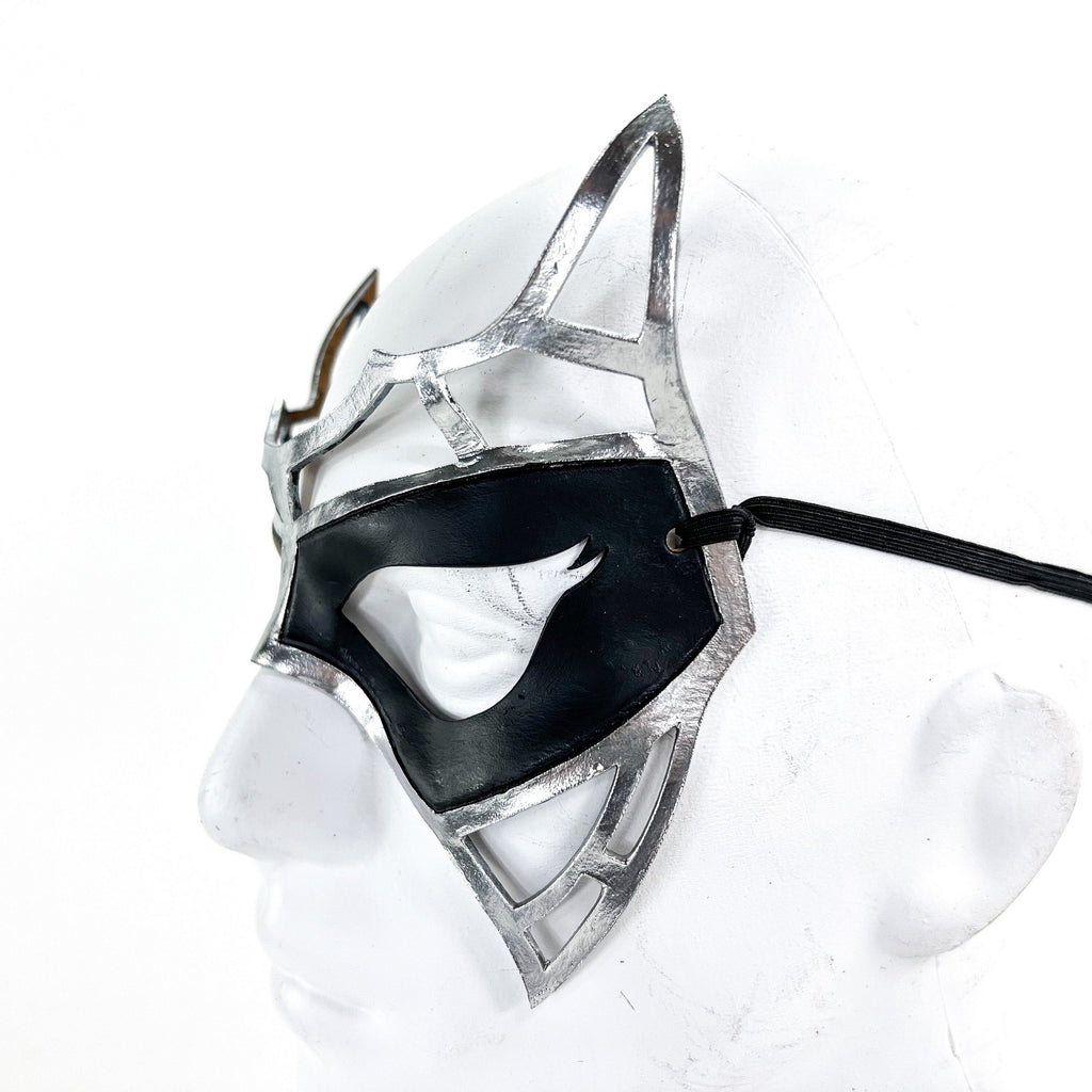 Handcrafted Genuine Leather Royal Warrior Mask Rockwell Masks