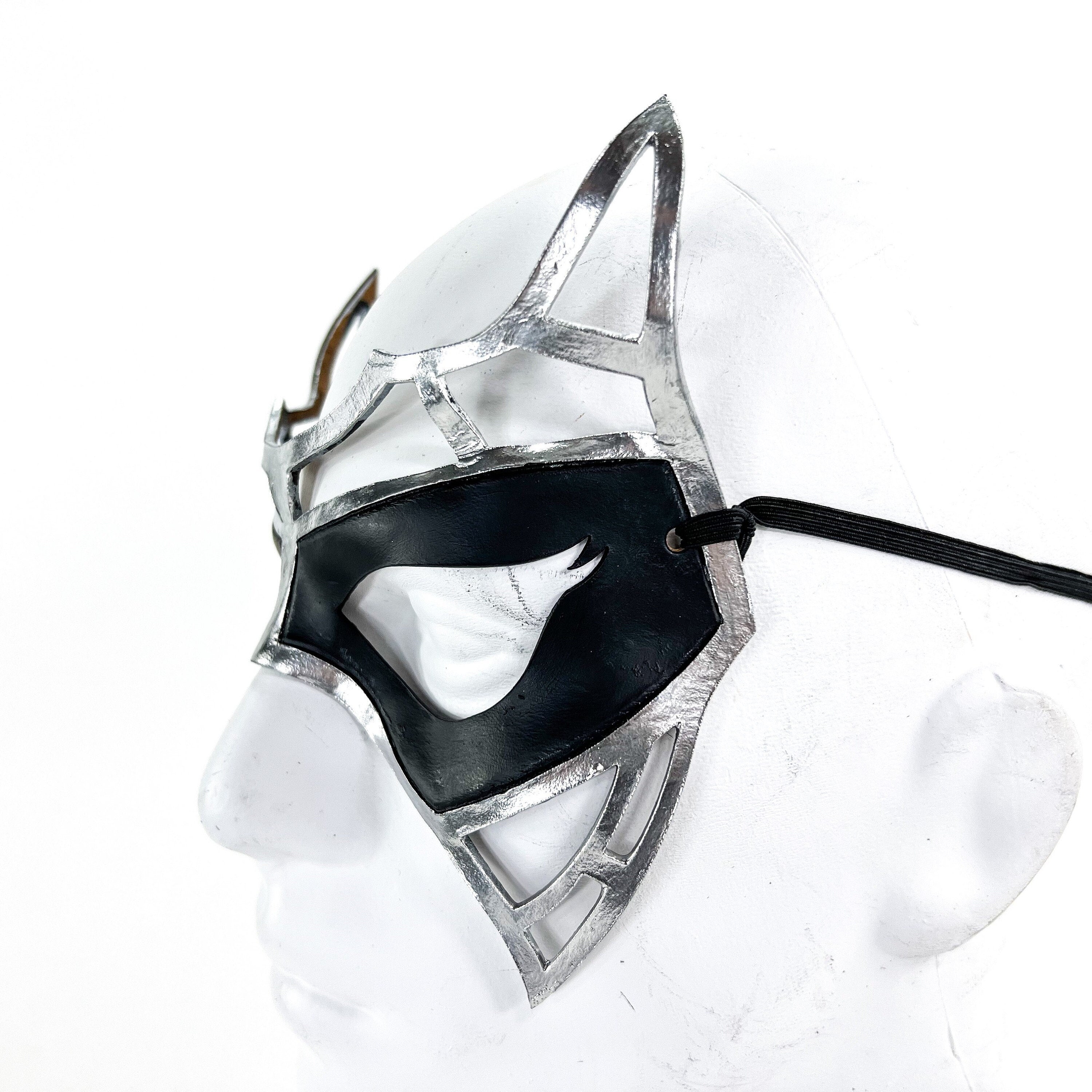 Handcrafted Genuine Leather Royal Warrior Mask Rockwell Masks