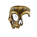 Handcrafted Genuine Leather Skull Phantom of the Opera Style Mask Rockwell Masks