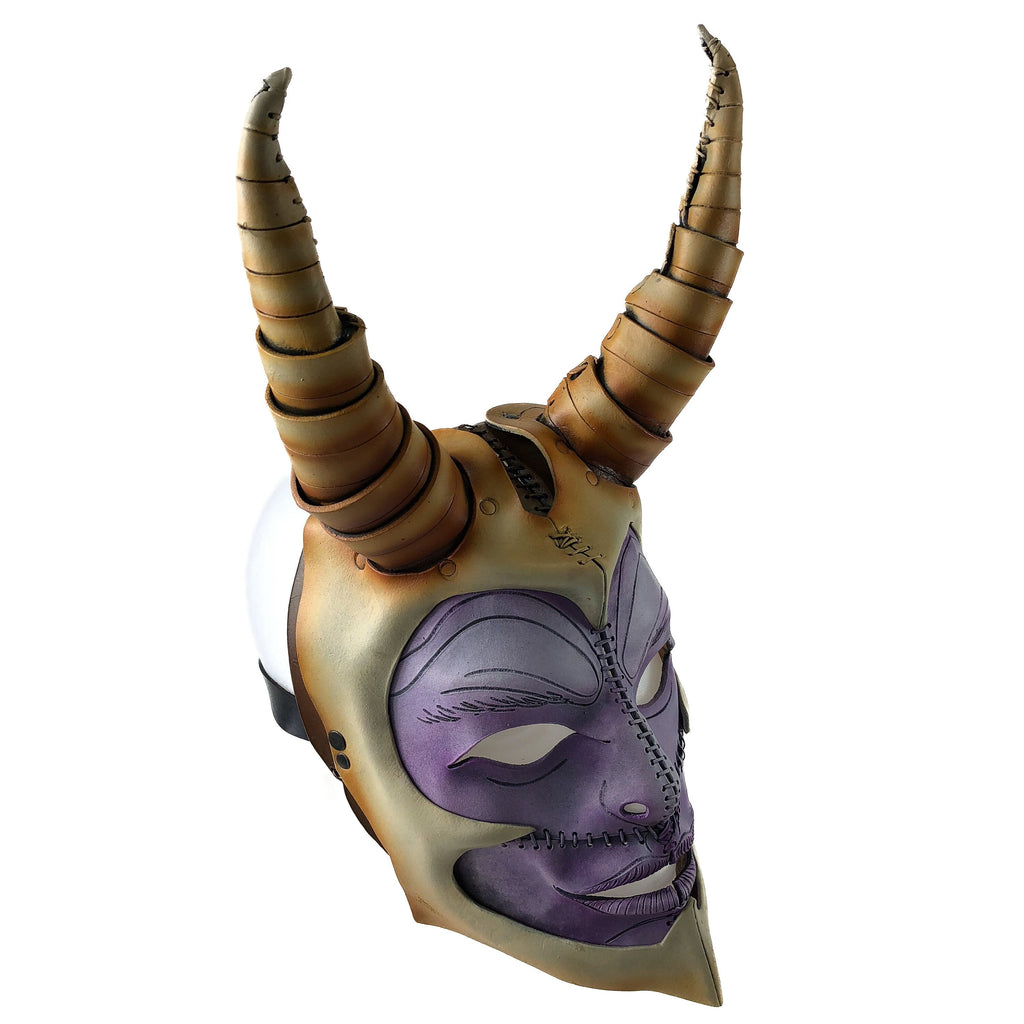 Warhammer Handmade Genuine Leather Mask Rockwell Masks