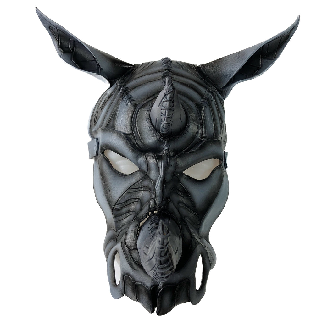 Rhino Handmade Genuine Leather Mask Rockwell Masks