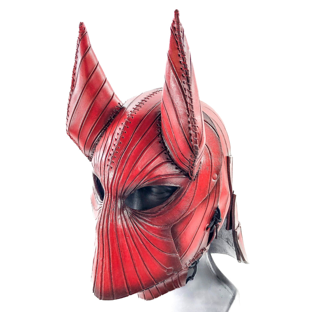 Dracula Handmade Genuine Leather Mask Rockwell Masks