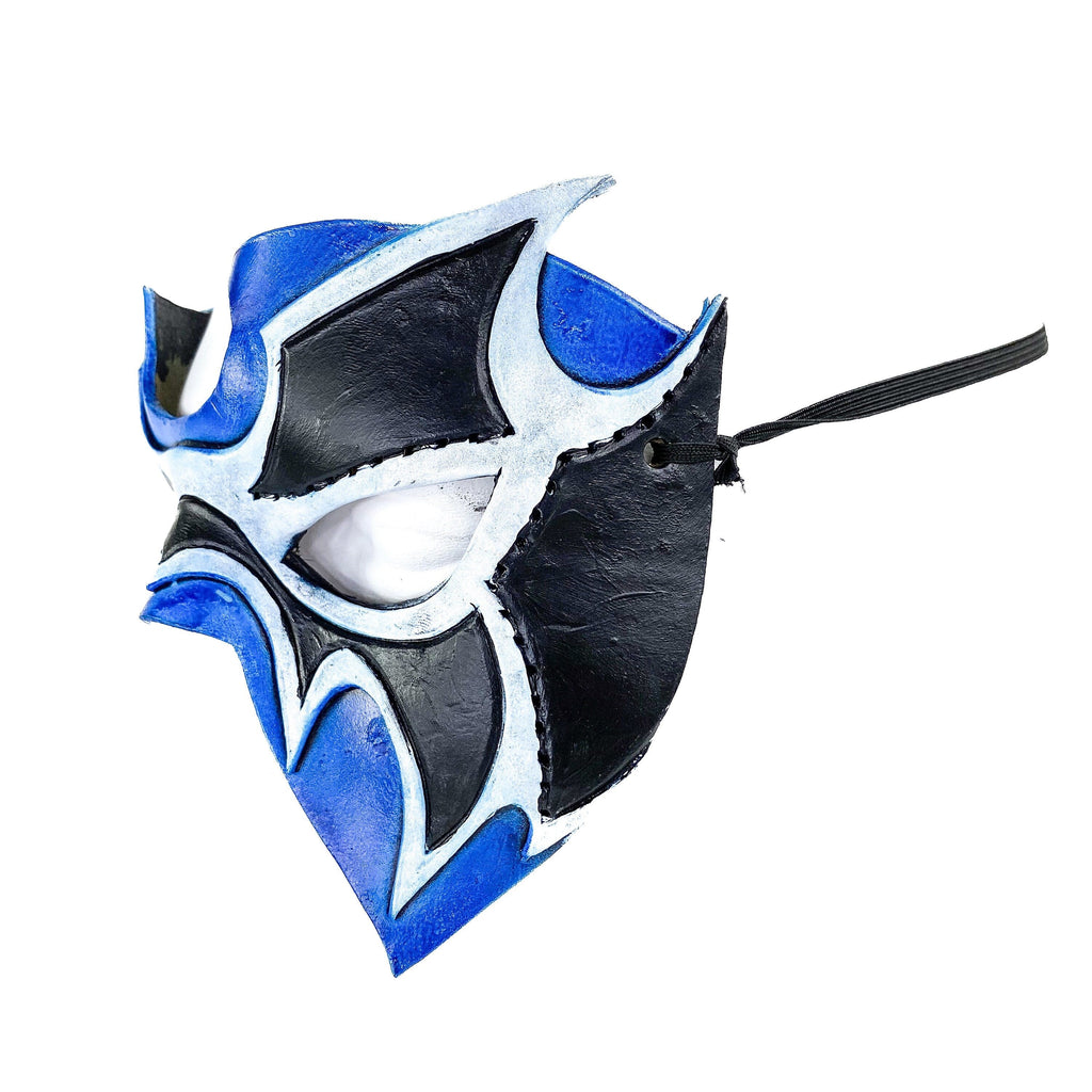 Super Hero Wrestling Mask Handmade Genuine Leather Mask Rockwell Masks
