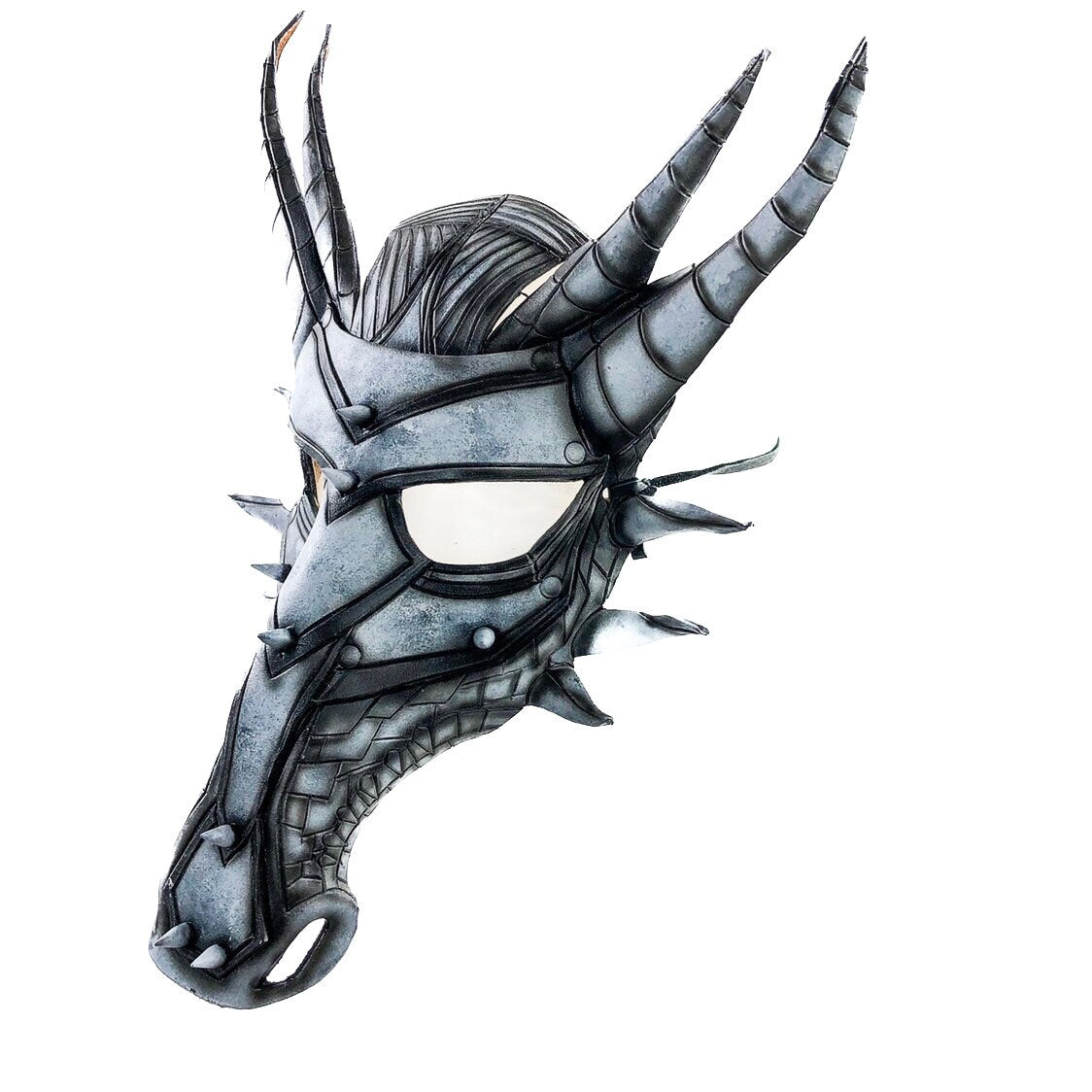 Dragon Handmade Genuine Leather Mask Rockwell Masks