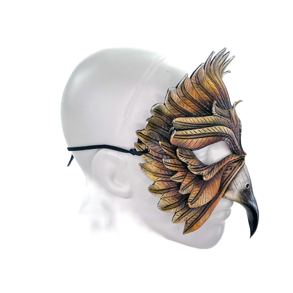 Hawk Handmade Genuine Leather Mask Rockwell Masks