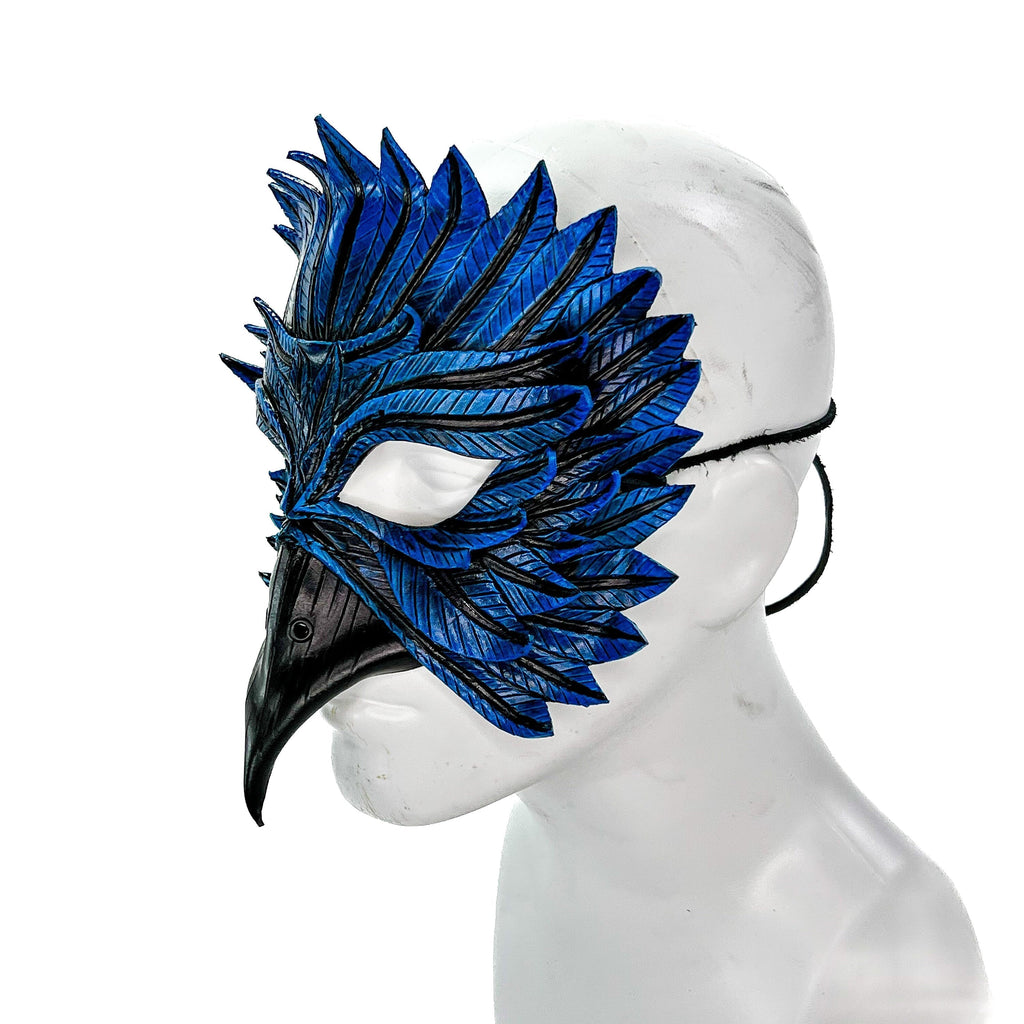 Bluebird Handmade Genuine Leather Mask Rockwell Masks