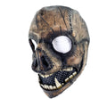 Evil Swine - Genuine Leather Mask - Charred Remains Horror Pig  - Handmade Full Face Cover for Halloween or Performance Costume Rockwell Masks