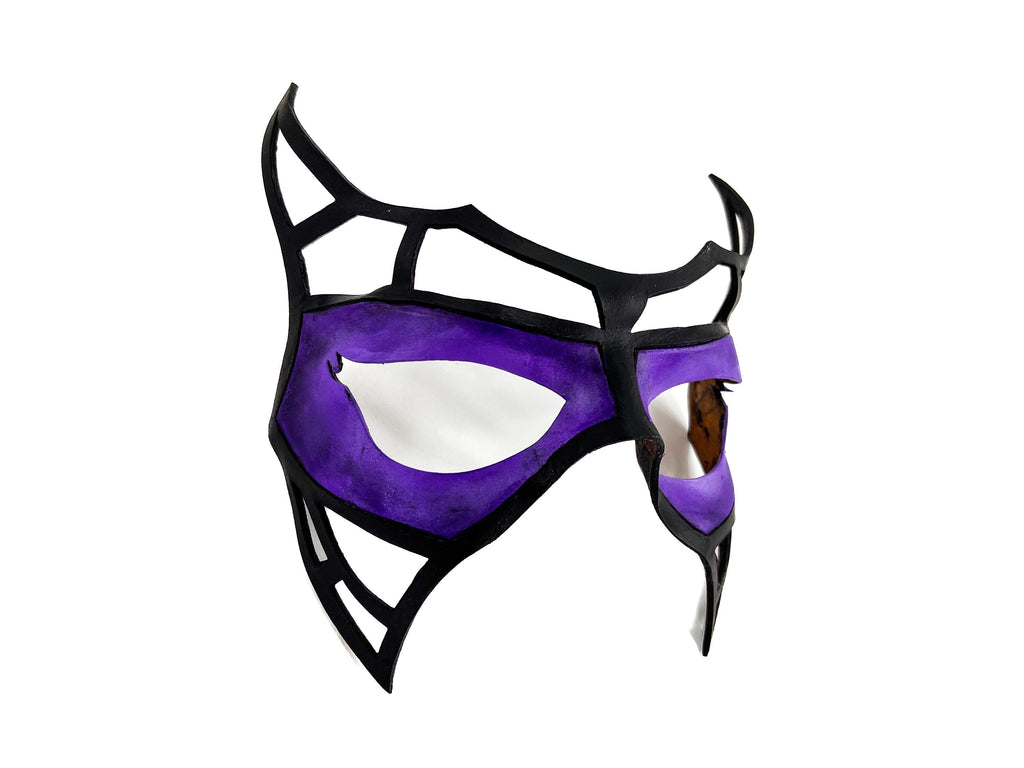 Evil Royalty Handmade Genuine Leather Mask Rockwell Masks