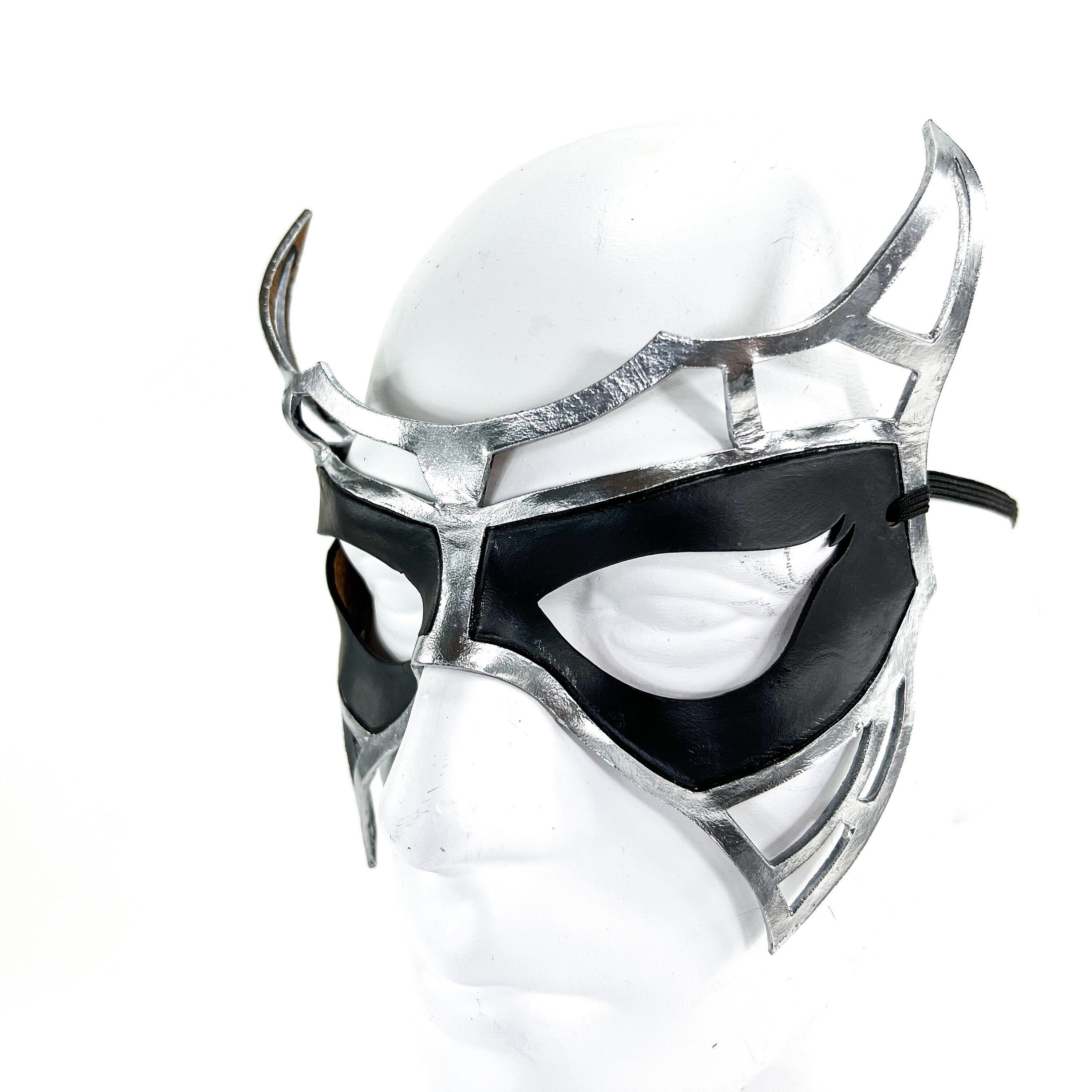 Handcrafted Genuine Leather Royal Warrior Mask Rockwell Masks