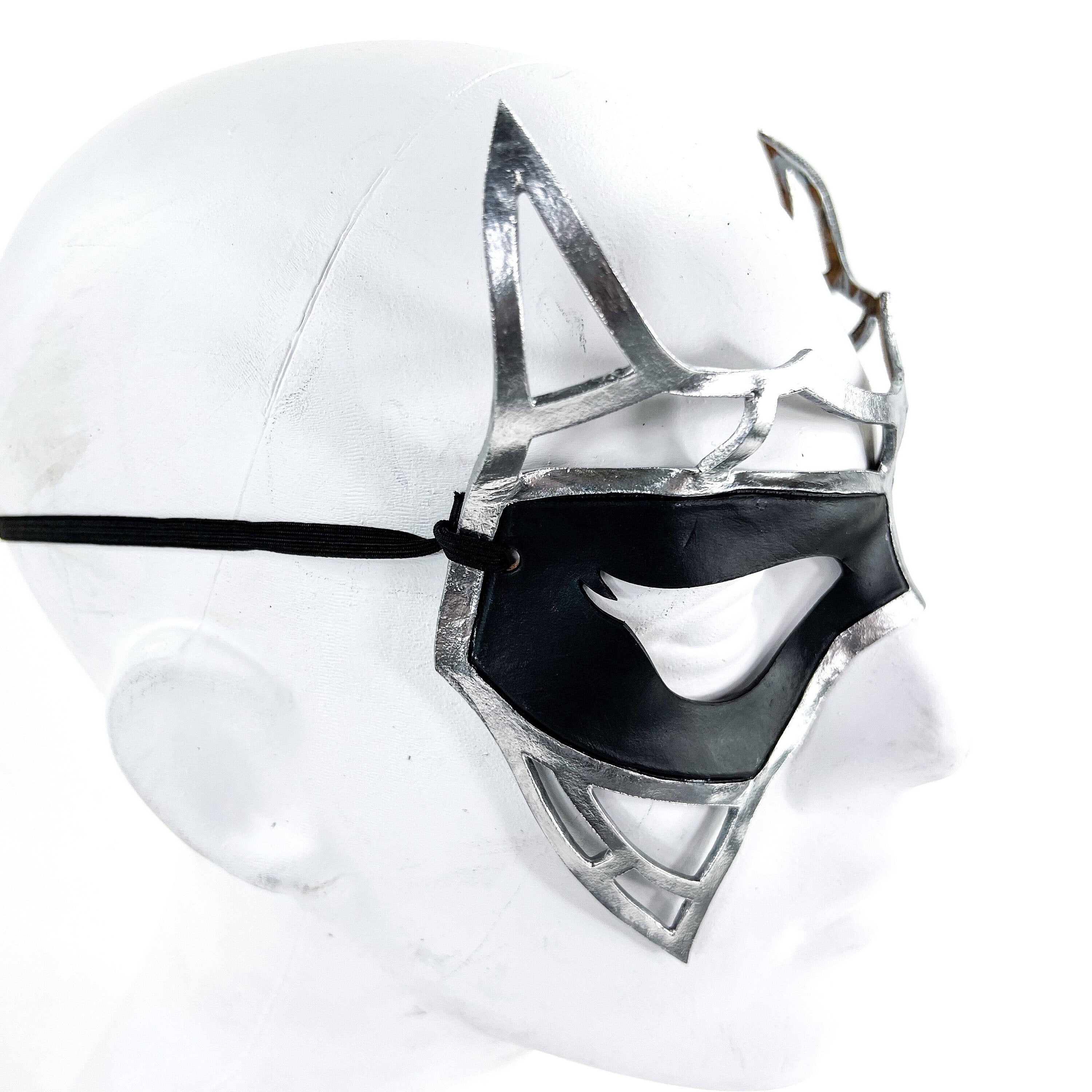 Handcrafted Genuine Leather Royal Warrior Mask Rockwell Masks