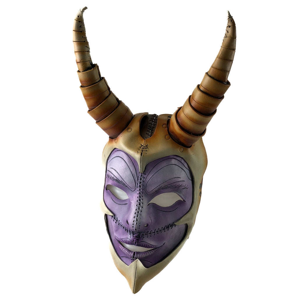 Warhammer Handmade Genuine Leather Mask Rockwell Masks
