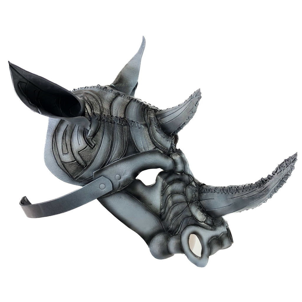 Rhino Handmade Genuine Leather Mask Rockwell Masks