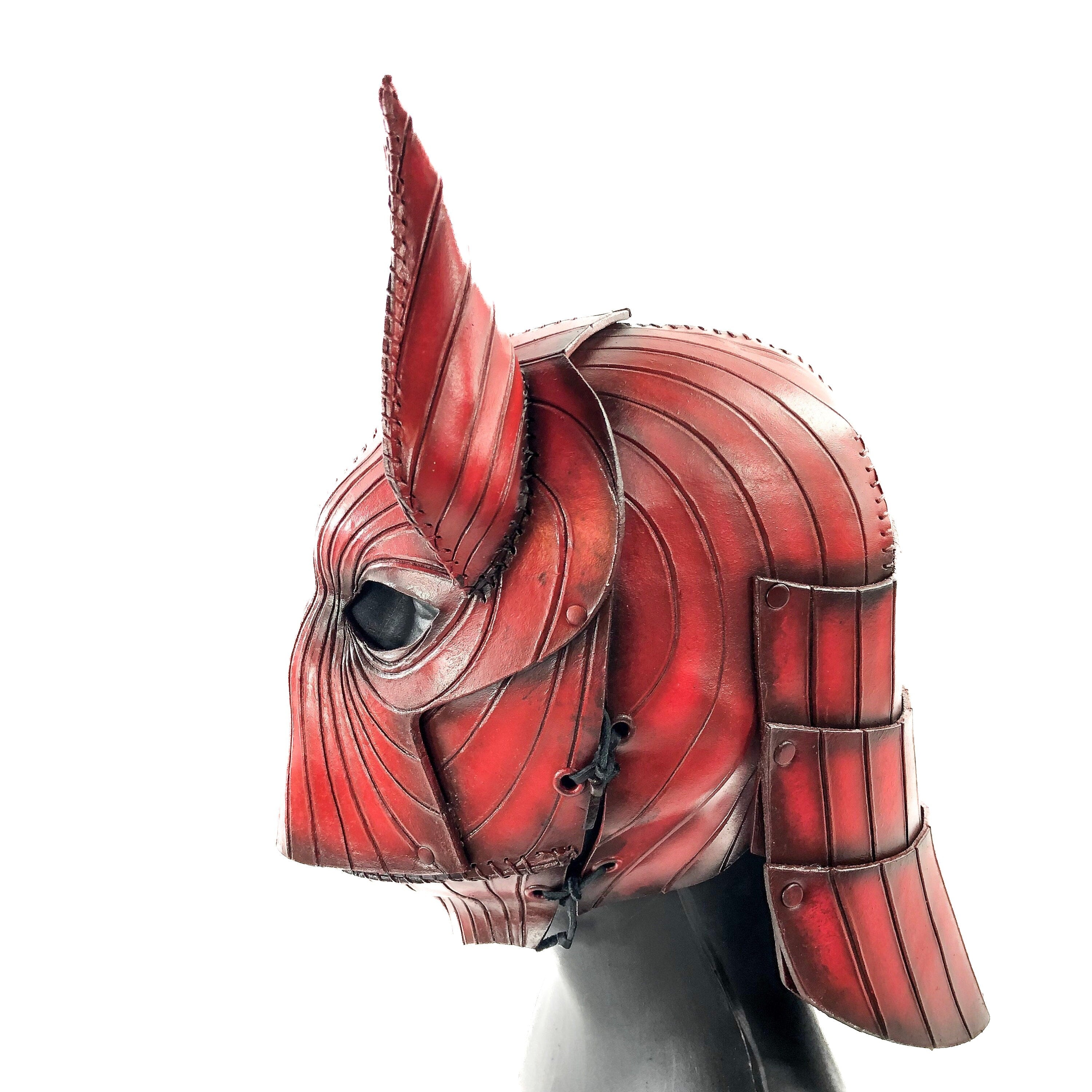 Dracula Handmade Genuine Leather Mask Rockwell Masks