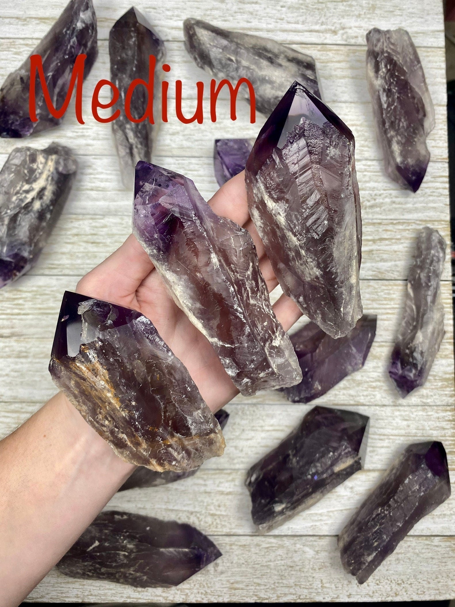 Amethyst Semi-Polished Root | Medium or Large Size | Brazil Curious Muse Crystals