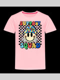 Toddler Girls Support Squad Autism Short Sleeve T-Shirt NicholesGifts