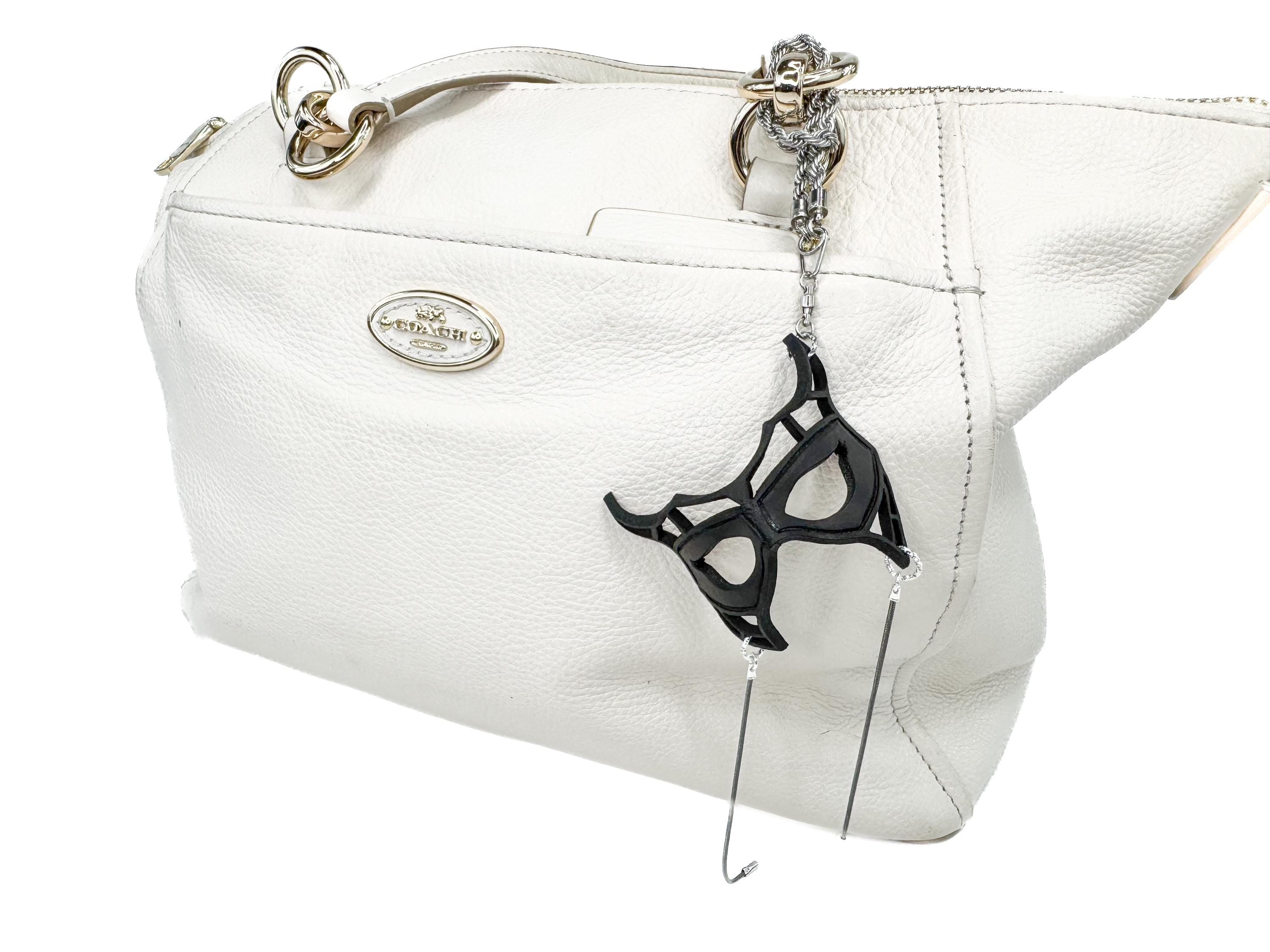 Royalty Leather Mini Mask – Handcrafted Charm for Rearview Mirrors, Handbags, Lanyards, Party Favors & More Rockwell Masks