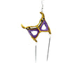 Royalty Leather Mini Mask – Handcrafted Charm for Rearview Mirrors, Handbags, Lanyards, Party Favors & More Rockwell Masks