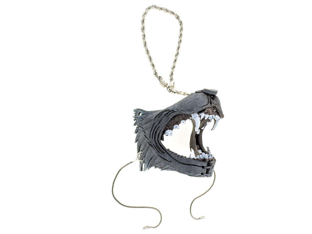 Lone Wolf Leather Mini Mask – Handcrafted Charm for Rearview Mirrors, Handbags, Lanyards, Party Favors & More Rockwell Masks