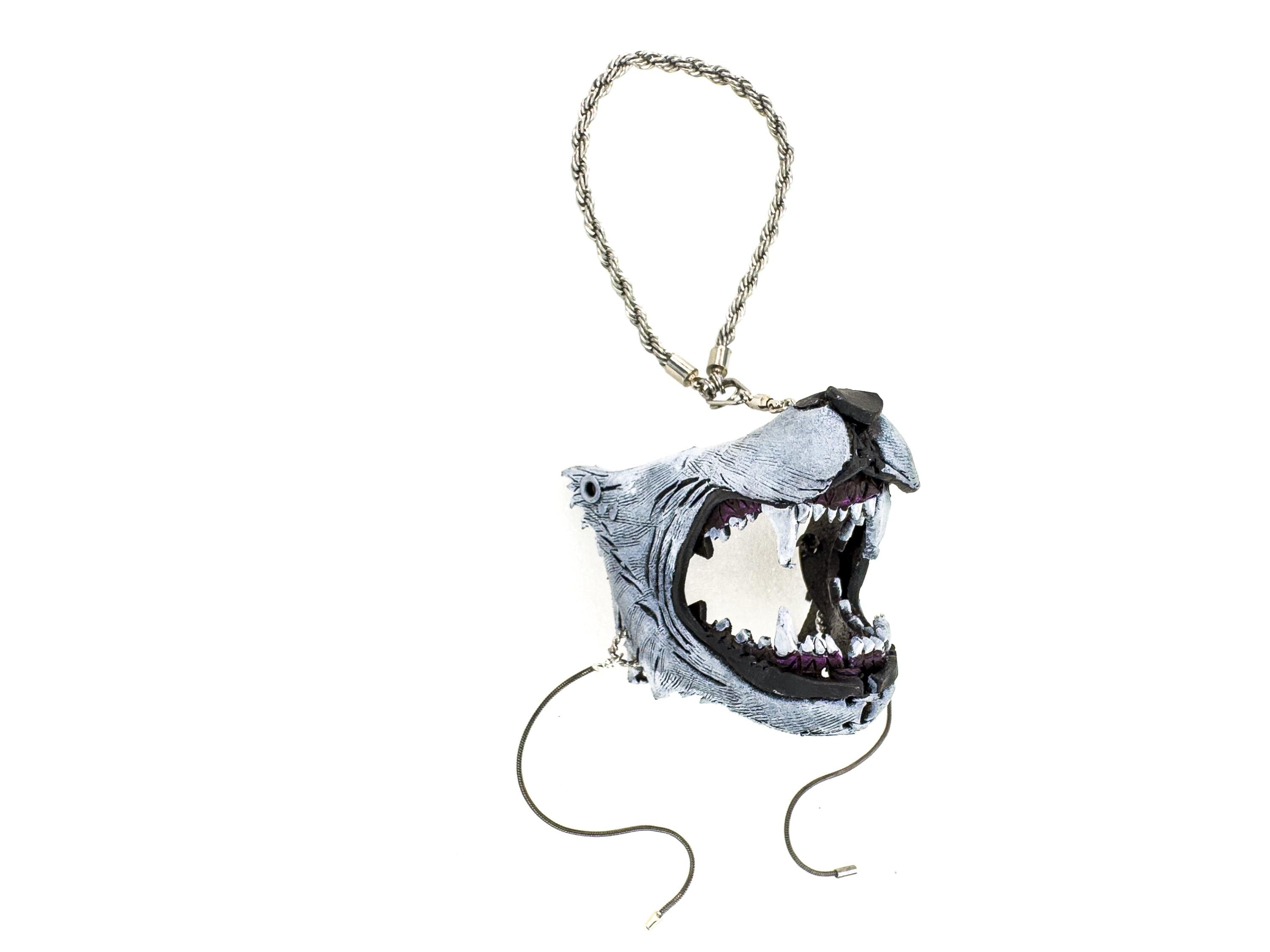 Lone Wolf Leather Mini Mask – Handcrafted Charm for Rearview Mirrors, Handbags, Lanyards, Party Favors & More Rockwell Masks