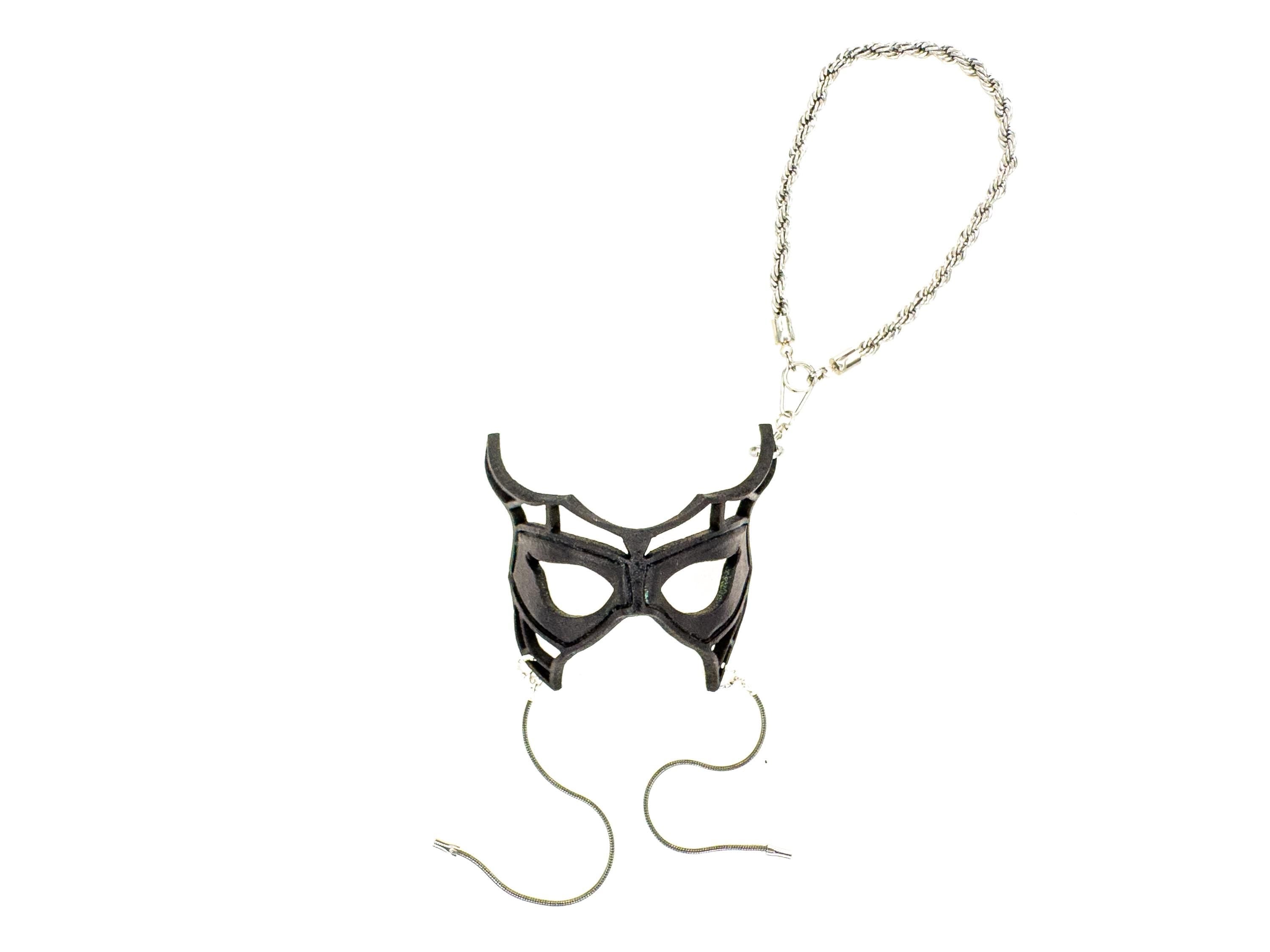 Royalty Leather Mini Mask – Handcrafted Charm for Rearview Mirrors, Handbags, Lanyards, Party Favors & More Rockwell Masks