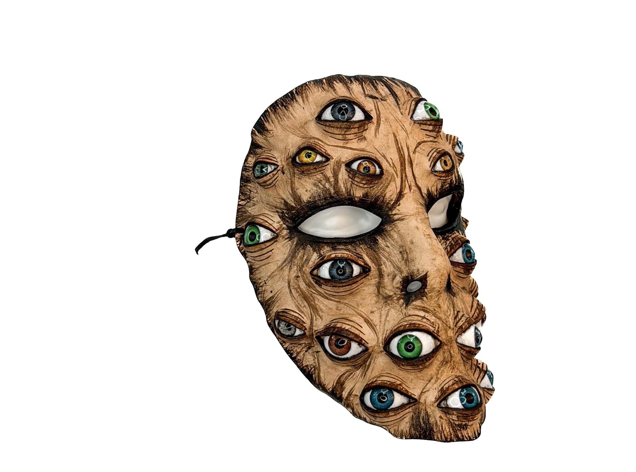 Many Eyes - Handmade Mask for Halloween, Performance or Cosplay Costume Rockwell Masks