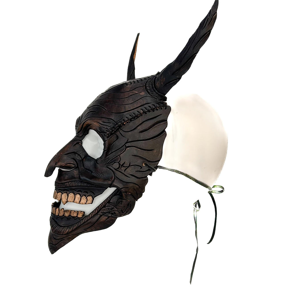 Maniacal Demon - Handmade Mask for Halloween, Performance or Cosplay Costume Rockwell Masks