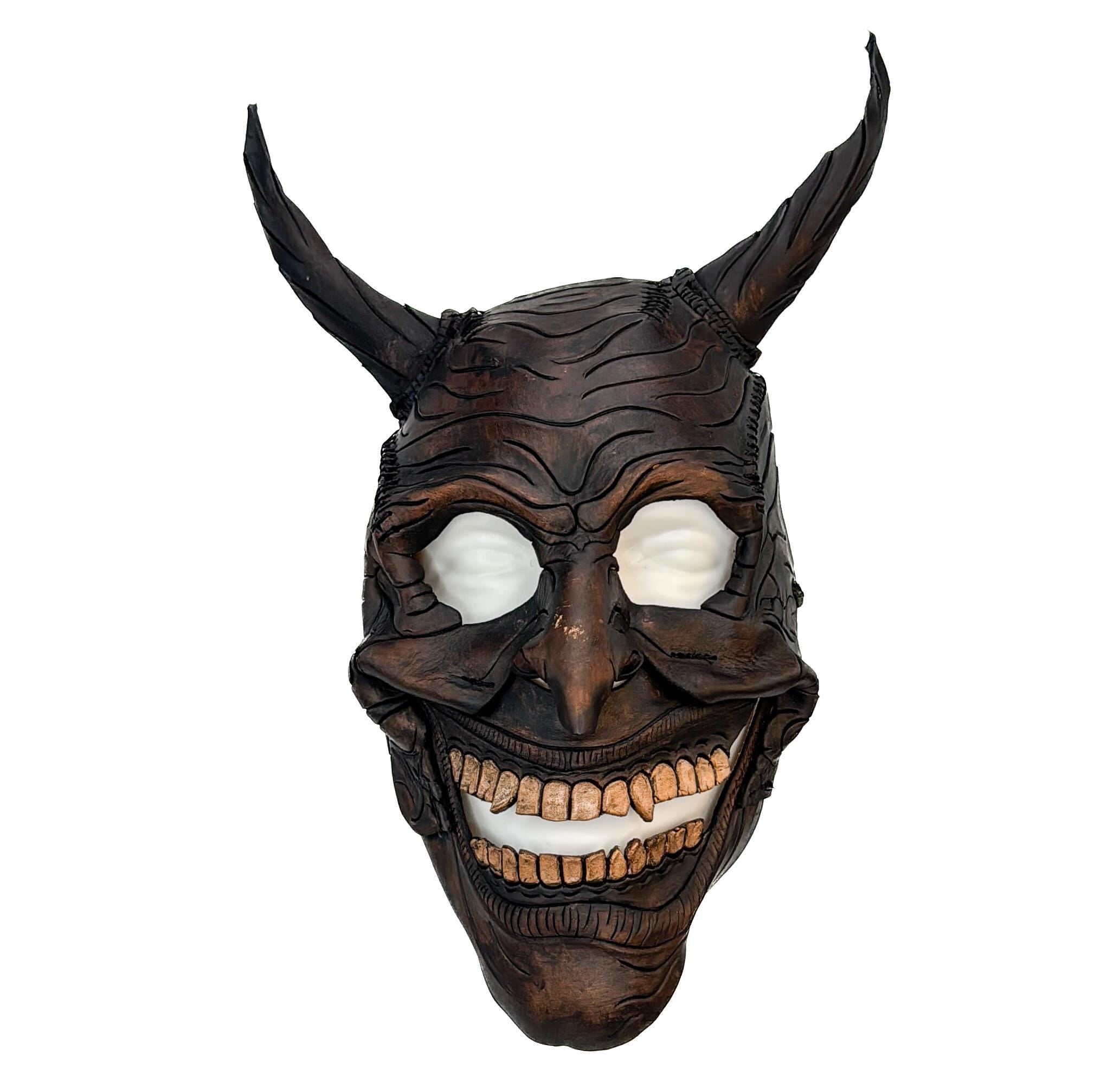 Maniacal Demon - Handmade Mask for Halloween, Performance or Cosplay Costume Rockwell Masks
