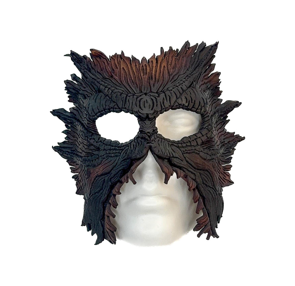 World's End - Handmade Leather Mask for Halloween, Performance or Cosplay Costume Rockwell Masks