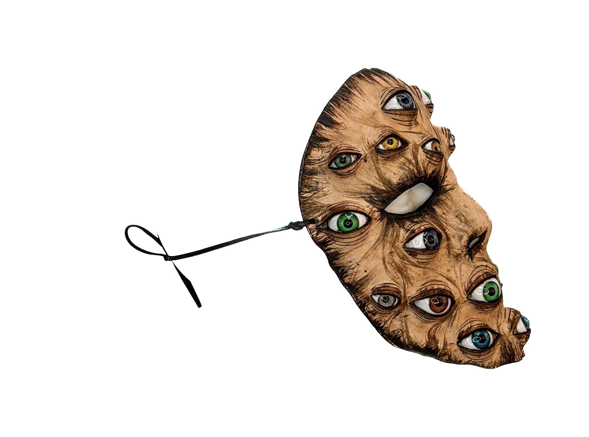 Many Eyes - Handmade Mask for Halloween, Performance or Cosplay Costume Rockwell Masks