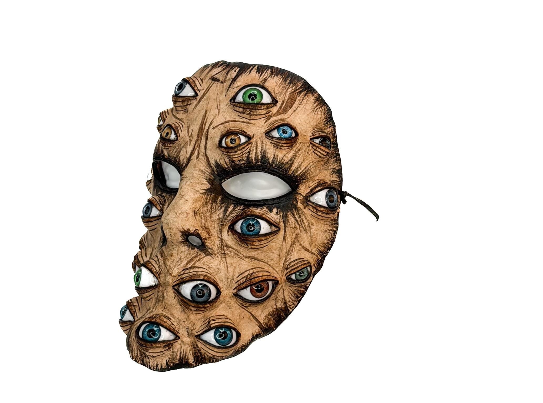 Many Eyes - Handmade Mask for Halloween, Performance or Cosplay Costume Rockwell Masks