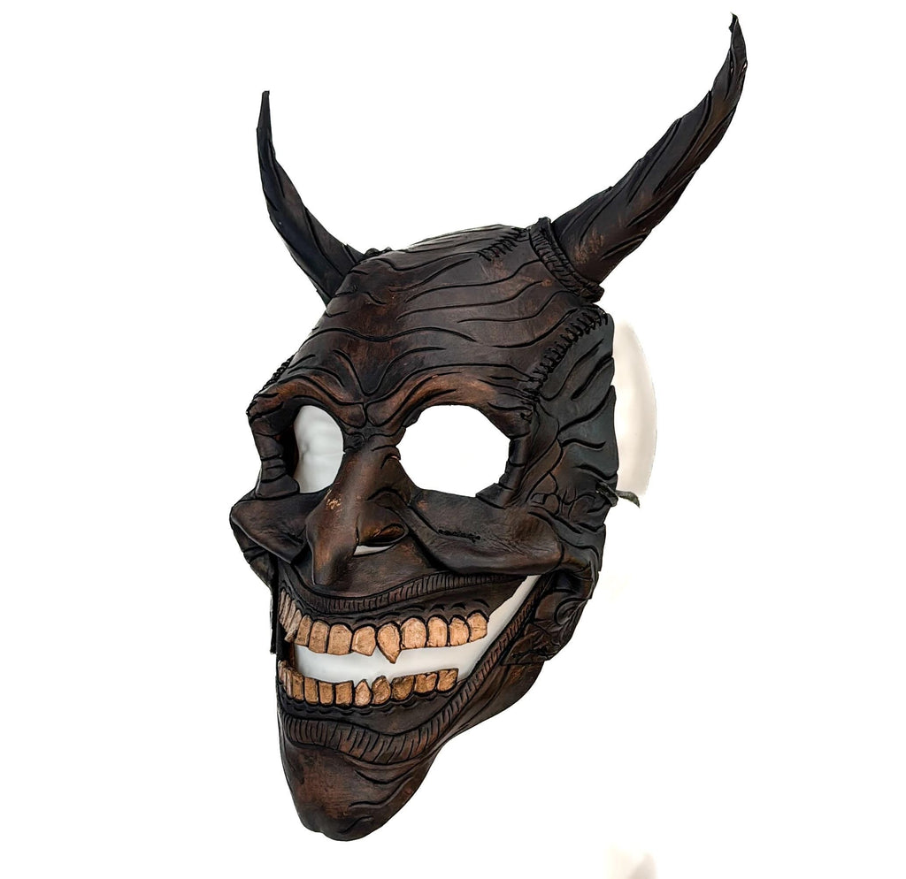 Maniacal Demon - Handmade Mask for Halloween, Performance or Cosplay Costume Rockwell Masks