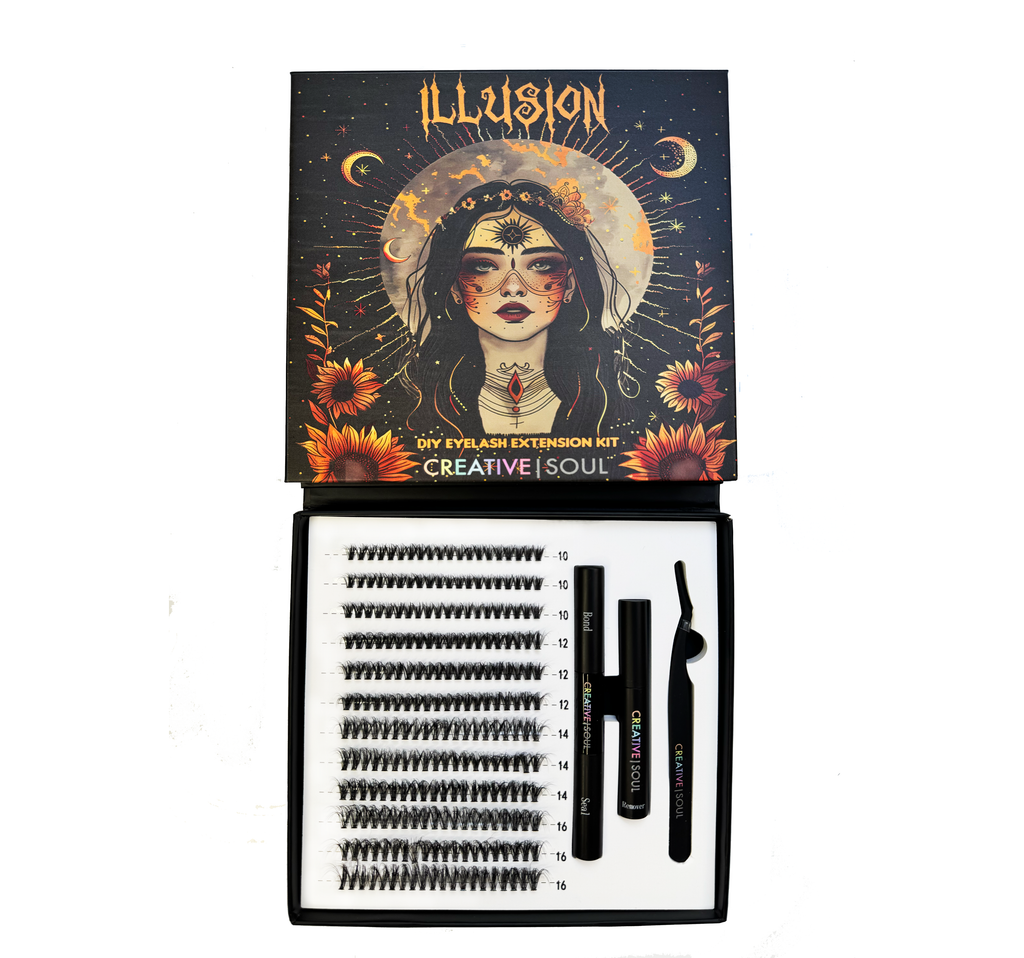 Illusion DIY Eyelash Extension Kit Creative Soul Cosmetics