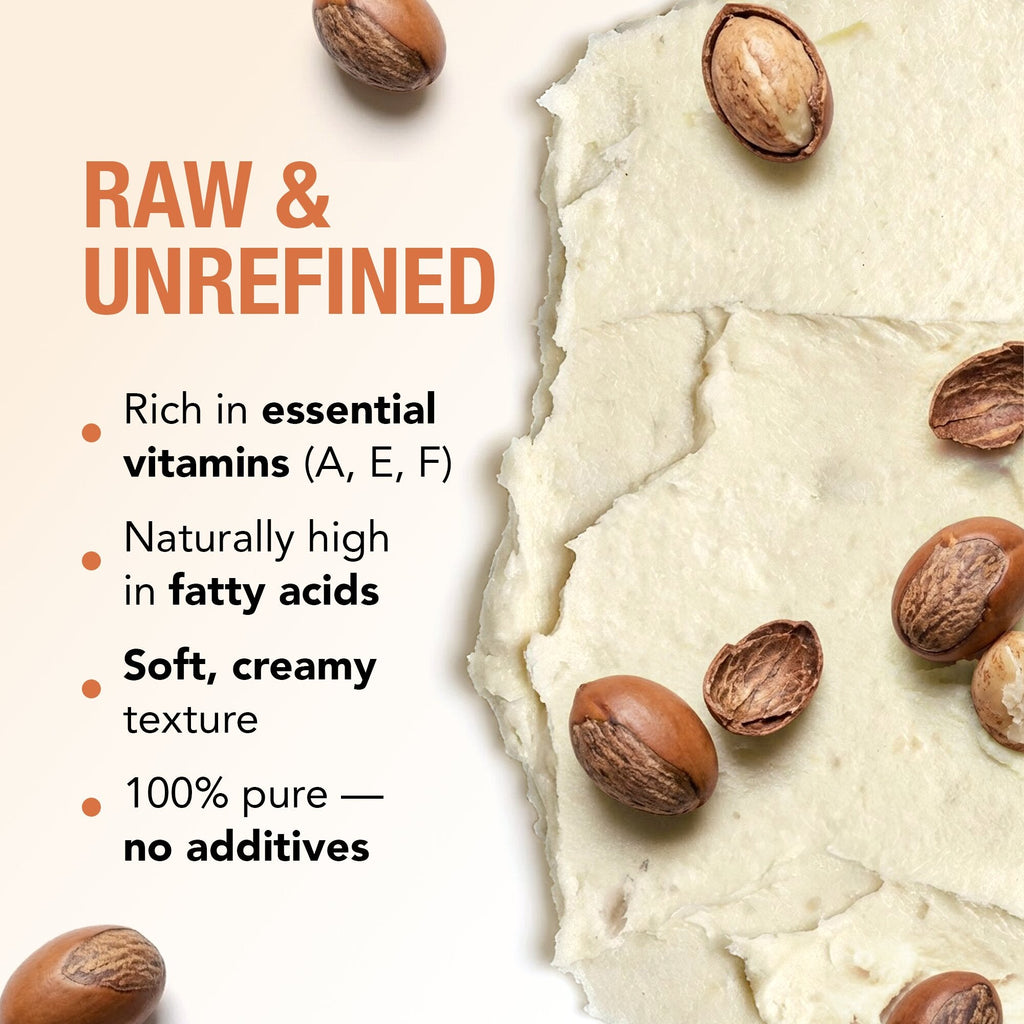 100% White Shea Butter - Creamy AshantiNaturals