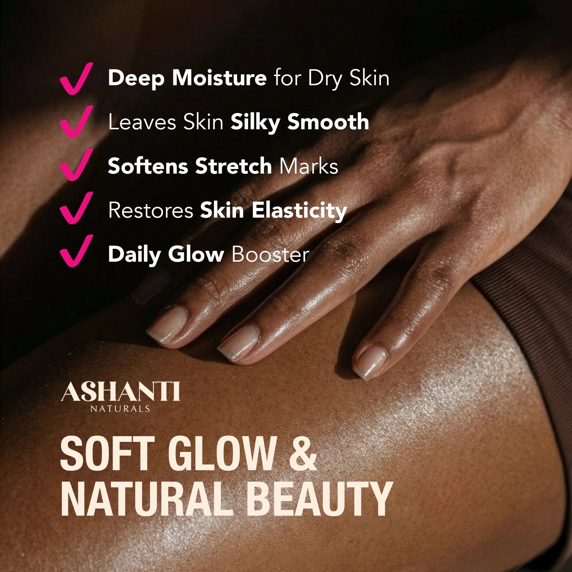 Shea & Almond Body Oil - Pink Kisses AshantiNaturals