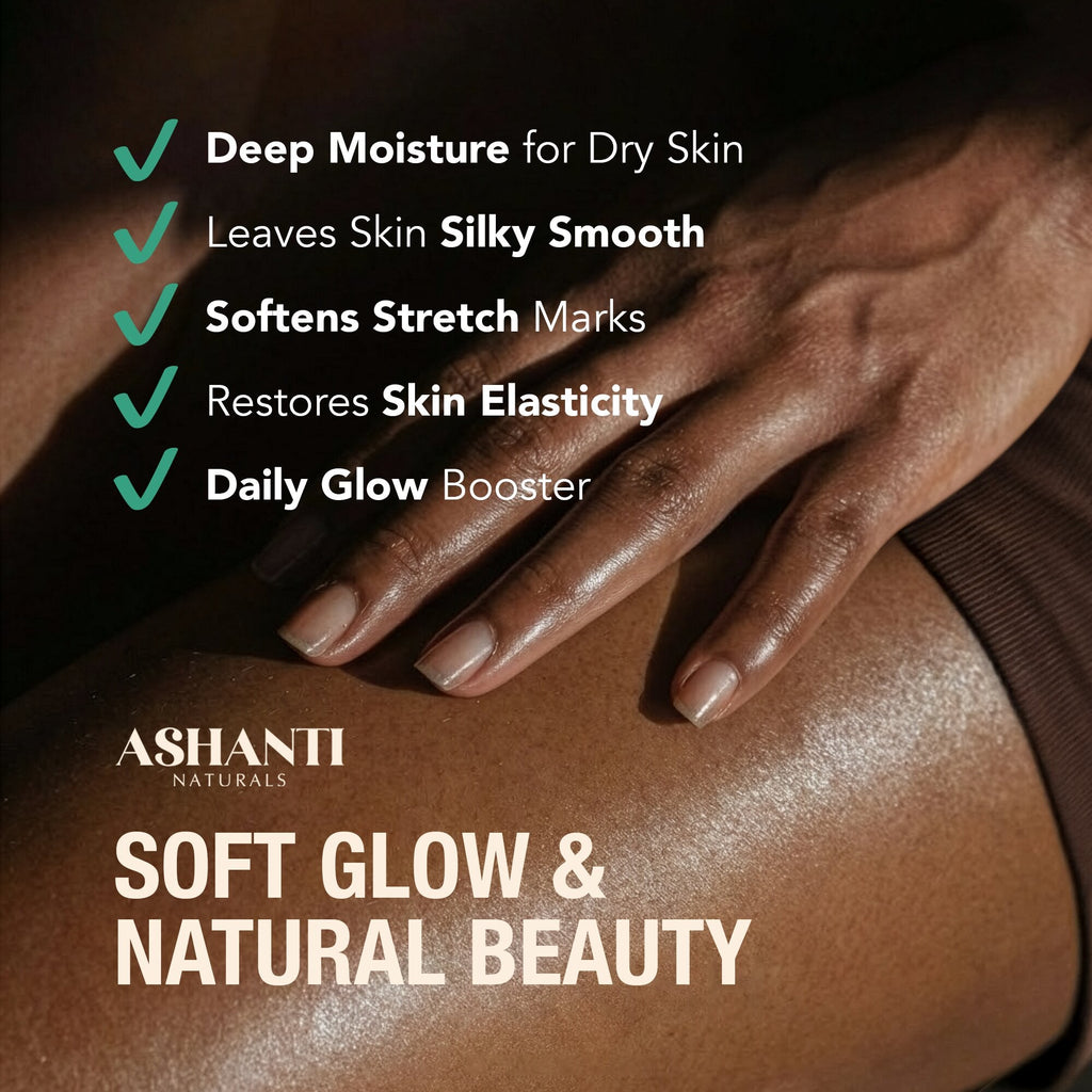 Shea & Almond Body Oil - Fragrance Free AshantiNaturals